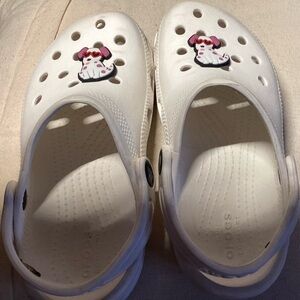 CROCS Kids Classic White Sandals